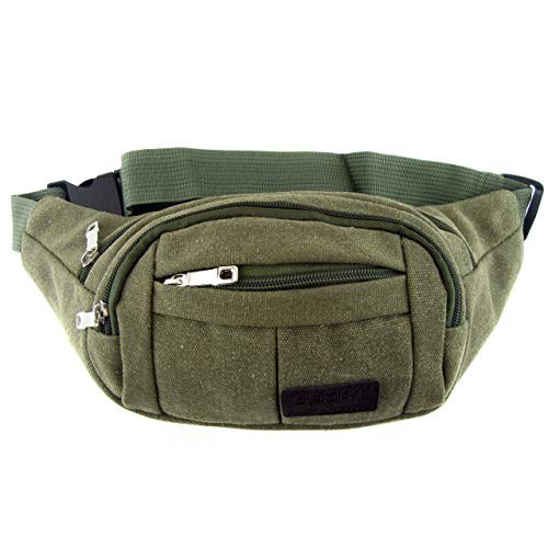Sac Ceinture avec Plusieurs pochesSac de Ceinture Multifonctionnel Ville pour Loisir, Randonnée, en Plein air Cover
