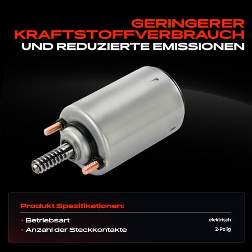 Frankberg Exzenterwellenantrieb Exzenterwelle Benzin Kompatibel mit 3er Compact E46 1.8L X1 E84 2.0L 3er E46 1.8L 3er Touring E46 2.0L 3er Cabriolet E46 2.0L Replace# 11377548387