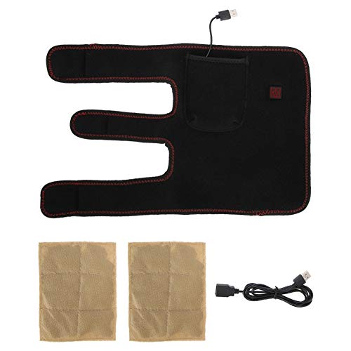 Elbow Pad, Heating Elbow Guard Adjustable USB Warming Tennis Elbow Golfers Elbow Brace For Tendonitis Pain Relief