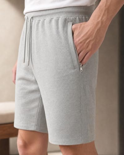 Image of Nobero V2 Shorts for Men | Zip Pocket Shorts | Regular Fit | Elasticated Waist | Soft & Breathable Fabric | Casual Everyday Wear