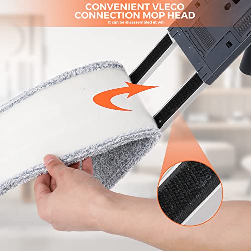 32" Large Wrestling Mat Mop Commercial Dust Mops For Floor Cleaning Push Mop With Adjustable Handle For Company Hotel Household Cleaning Supplies #TOP3