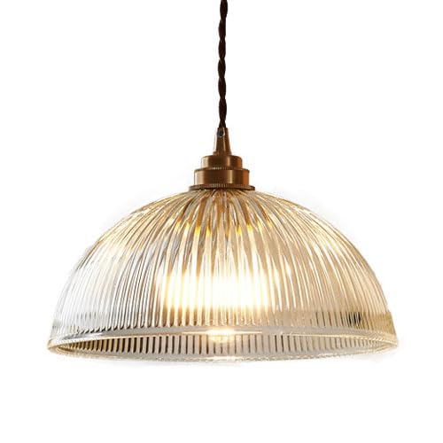 Luminaire décoratif en verre avec culot E27 pour plafond de cuisine