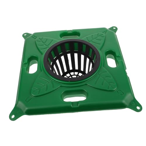 Milisten Flotante para Estanques con Macetero Modular y Resistente Cama Flotante Creativa para Plantas Acuáticas para Jardines de Agua y Mejoras Ecosistémicas