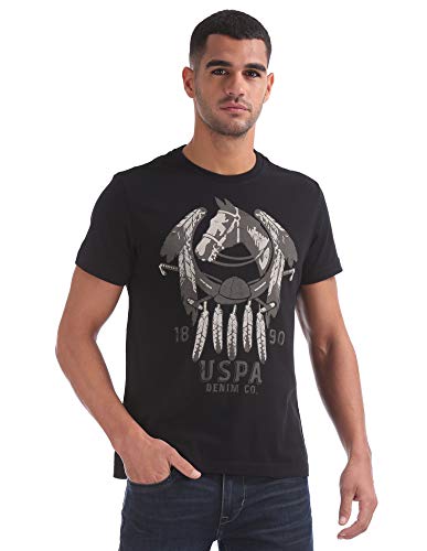 Image of U.S. POLO ASSN. Men's Solid Regular fit T-Shirt