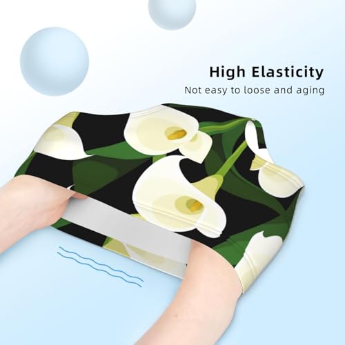 White Calla Lilies Flower Girls' Underwear Soft Cotton Little Girls Panties Comfort Briefs4