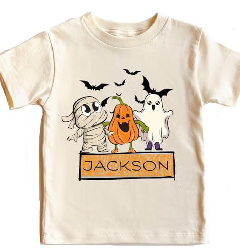 Kids Halloween Shirt, Personalized Halloween Name Shirt, Personalized Halloween Shirt, Girls Halloween Shirt, Custom Halloween Toddler Shirt