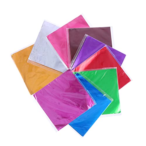 SHERCHPRY 900 Unidades De Papel De Aluminio Para Envolver Bocadillos Artículos Para Fiestas Turrones Y Chocolate