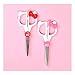 Sanrio Hello Kitty Face Line Scissors : Hello Kitty Ears with Ribbon (Pink or Red) (Pink)