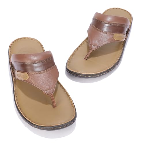 Image of Woodland Men's Leather Slippers