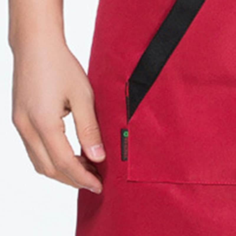 Miniatura 3 de Yosoo Delantales de cintura de chef, 2 piezas de medio delantal de cocina con bolsillo de gran capacidad, material de poliéster de primera calidad