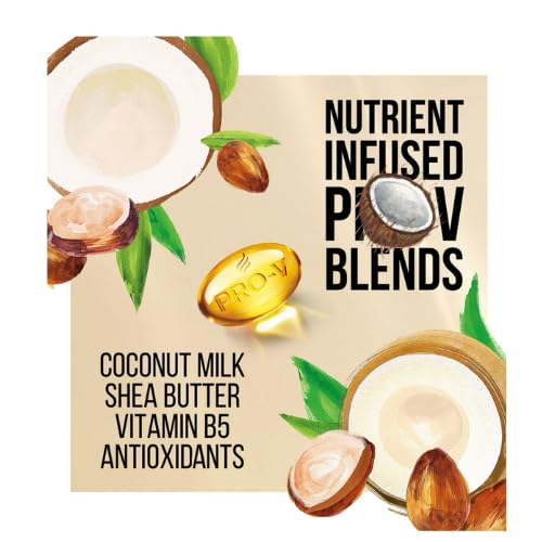 Miniatura 6 de Acondicionador de leche de coco y manteca de karité, 38.2 onzas líquidas, acondicionador de humedad profunda para cabello rizado, ondulado y seco,