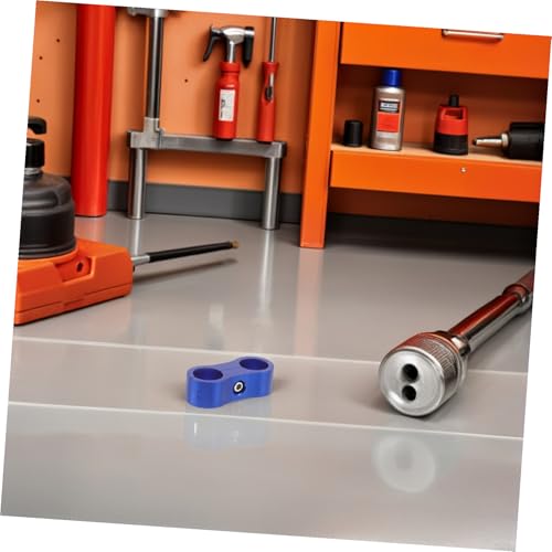 Abrazadera separadora en aluminio para mangueras hidráulicas de automóviles 4