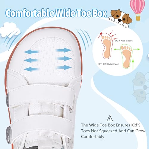 Kids Hiking Boots, Toddler Hiking Shoes Boys Girls Non-Slip Anti Collision Athletic Trekking Walking Boots for Little Kid/Big Kid2