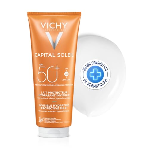 Vichy Capital Soleil, Latte Idratante Fresco Viso...