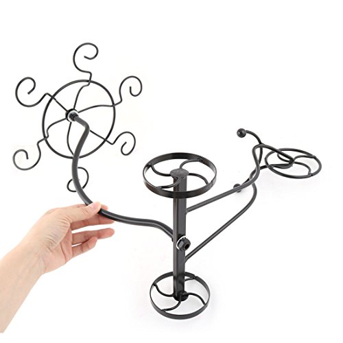 Soporte para Botellas y Copas de Vino Ruilogod Negro miniatura 4