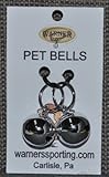Warner Small Silver Colored Steel Pet Bells for Dog / Cat Collar