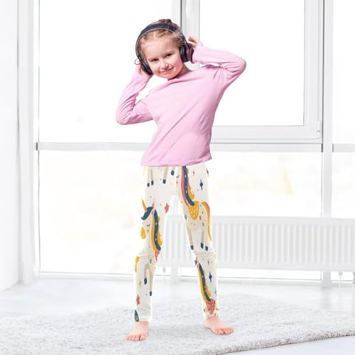 Toddler Girls Leggings Printed Yoga Pants Leggings Unicorn Horse for Kids4