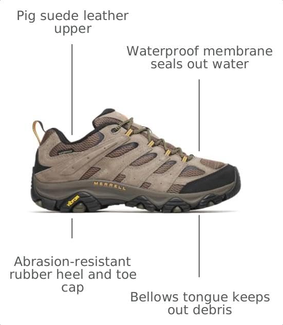 Image of Merrell Men's Moab 3 Waterproof Boots