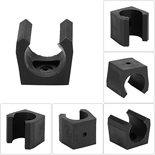Keenso Soporte de Taco de Billar, 6 Piezas Soporte de Taco de Billar portátil Soporte de Taco de Billar Taco de Billar Soporte Individual Organizador de Montaje en Pared Billar