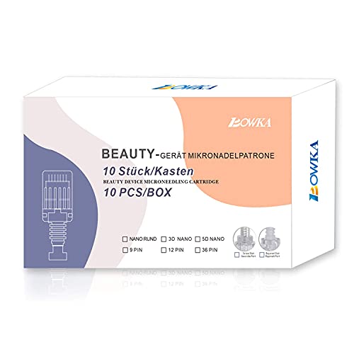 BOWKA aghi derma pen 10pcs 36 aghi micro needling