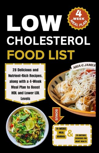LOW CHOLESTEROL FOOD LIST: 28 Delicious and Nutrient-Rich Recipes, along