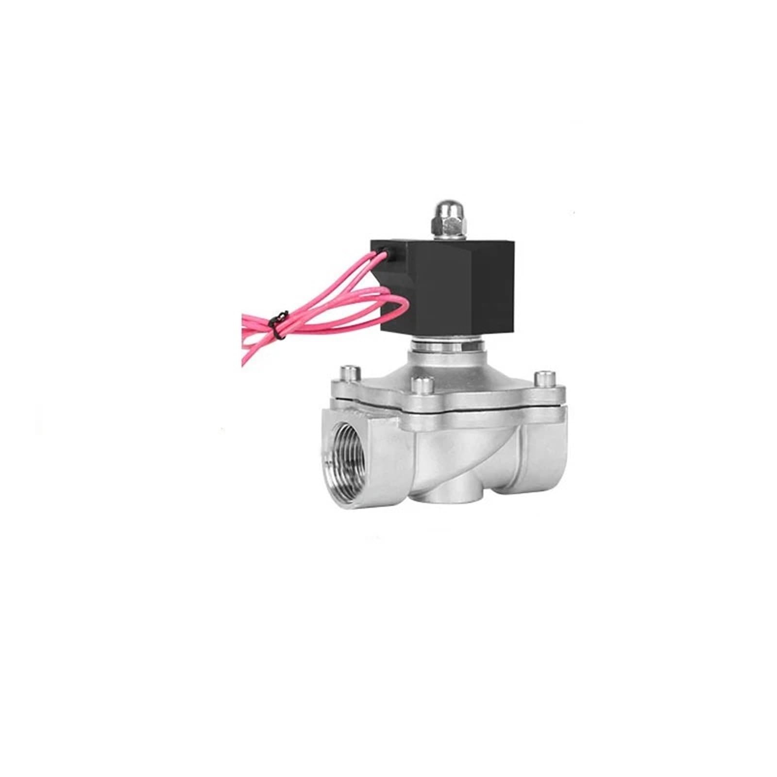 Aqbxbkoxnb 1 Inch Normally Closed Stainless Steel Solenoid Valve(Bsp_120vac_nbr-Seal)