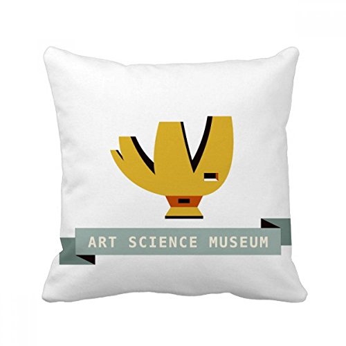 Coussin Singapour fleur dômes contre canapé terne oreiller déco 40x40