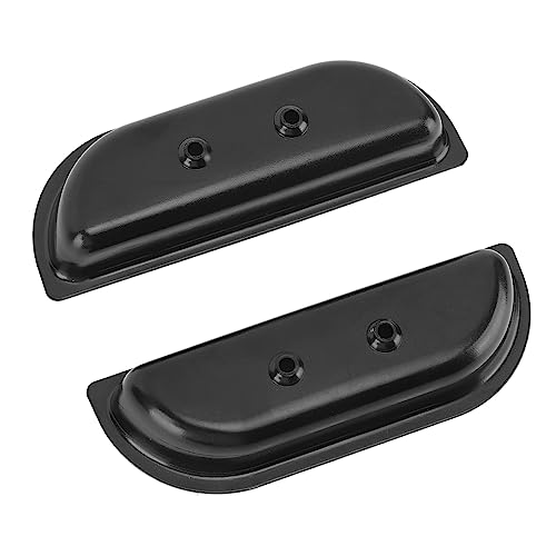 Dilwe Reposabrazos para Panel de Puerta, Repuesto de Metal Negro para Truck F-100 1973-1979, Diseño Inteligente para Almacenamiento Adicional, Fácil Instalación, Organización Multiusos