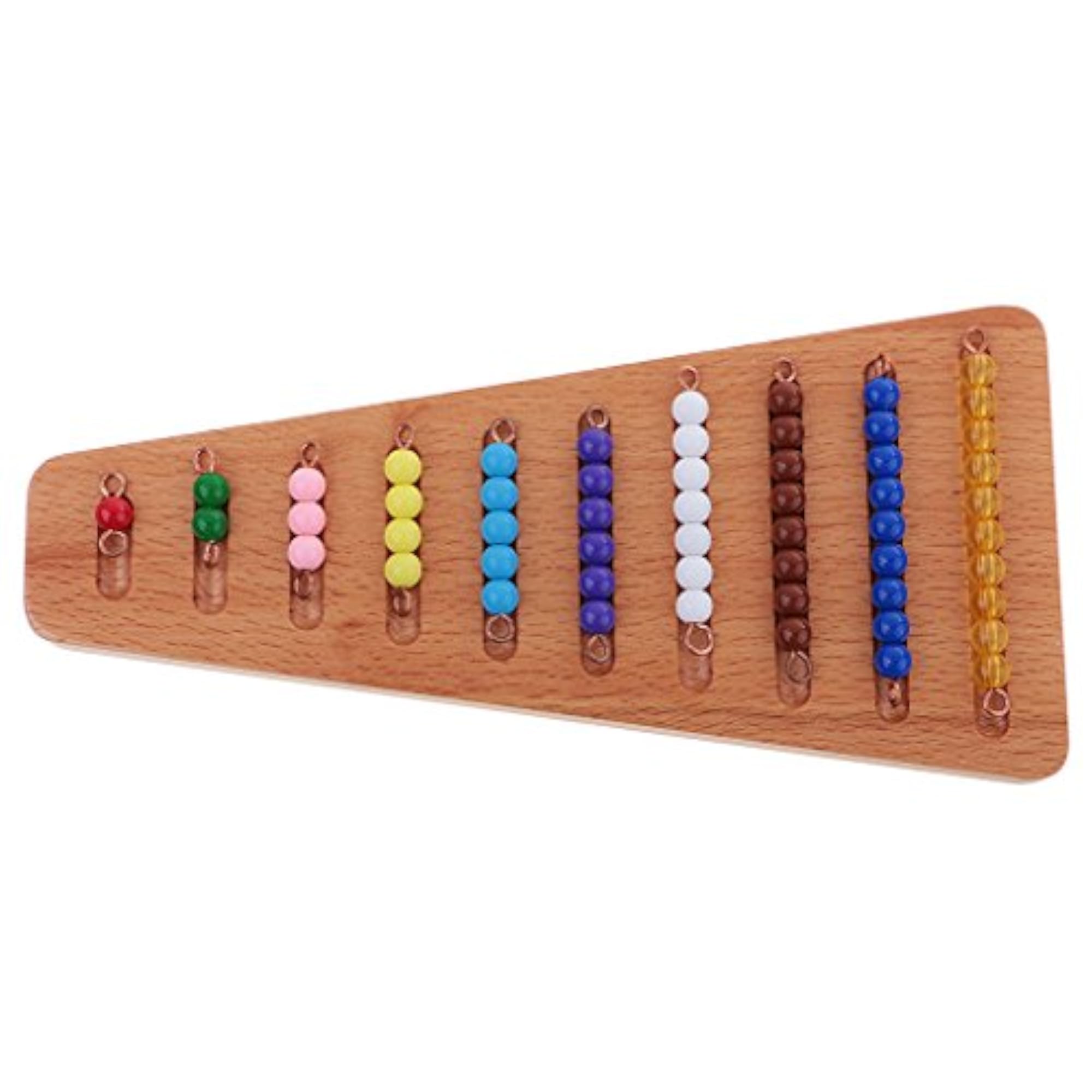 Wood Montessori Math Learning Material for Kids