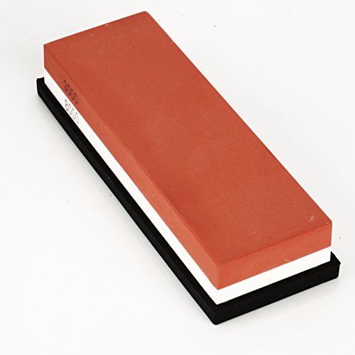 Witasm Piedra de Afilar Doble Cara Grano 3000 / 8000 a Agua Base de Silicona Antideslizante