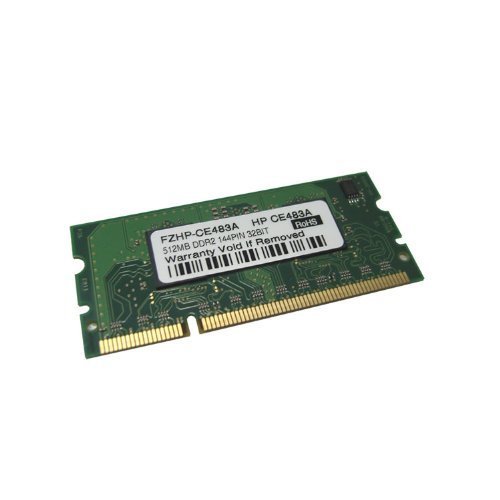 512MB DDR2 144Pin Memory for HP LaserJet Printer P3015, P3015d, P3015n, P4014, P4014n, P4014dn, P4015n, P4015dn, P4015tn, P4015x, P4515n, P4515tn, P4515x, P4515xm, M601n, M601dn, M602n, M602dn, M602x, M603n, M603dn, M603xh (HP P/N CE483A)