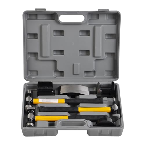 Auto Body Shaping and Forming Repair 7-Piece Kit – Fender Roller Fixer Dent...