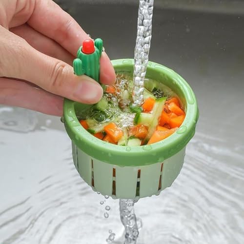 Colador de fregadero de cocina con diseño cactus miniatura 5