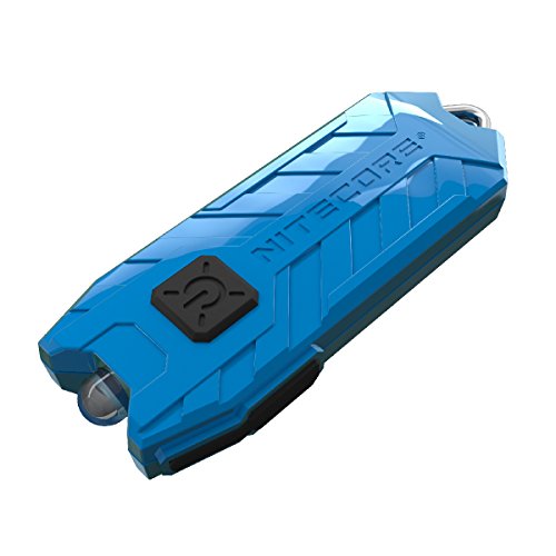 Nitecore Tube Keychain Light T Series 45 Lumen Multi Color Pocket Flashlight (Azure)