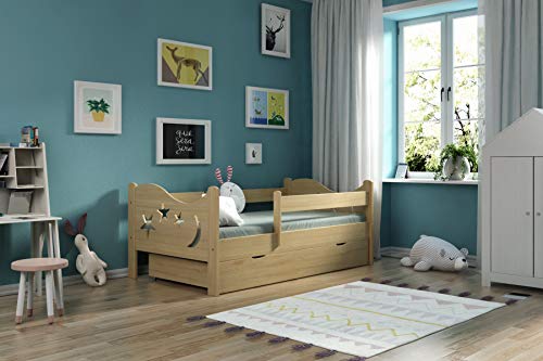 Jugendbett Kinderbett Chrisi 180x80cm inkl Matratze inkl Schublade...
