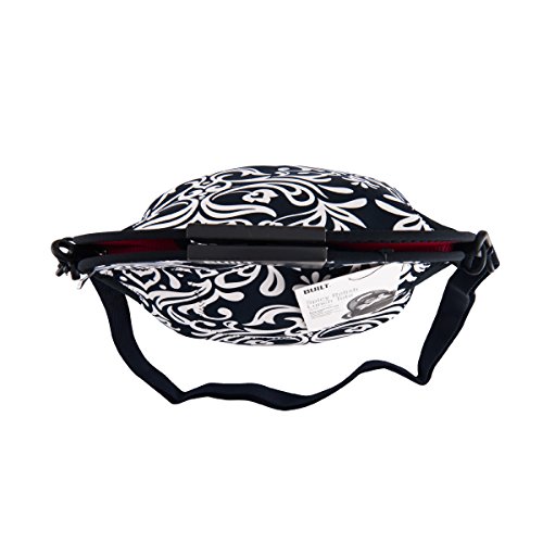 Built Spicy Relish Tote Neoprene Lunch Bag With Adjustable Crossbody Strap Black And White Lb12-Dbw #TOP3