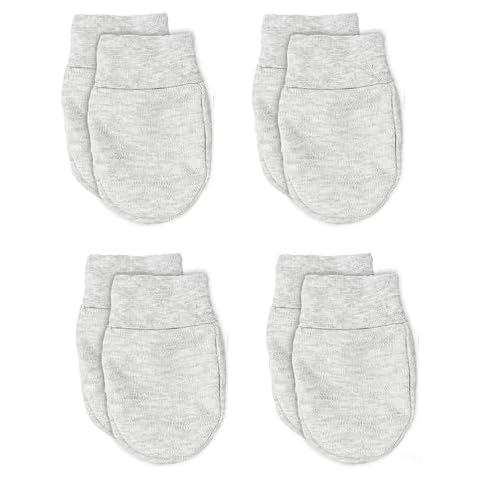 Soft Touch 100% Cotton Baby Scratch Mittens Cover