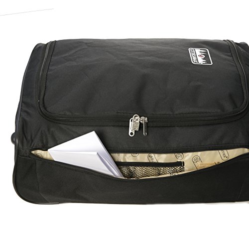 5 Cities - Equipaje de mano 2 ruedas, Negro