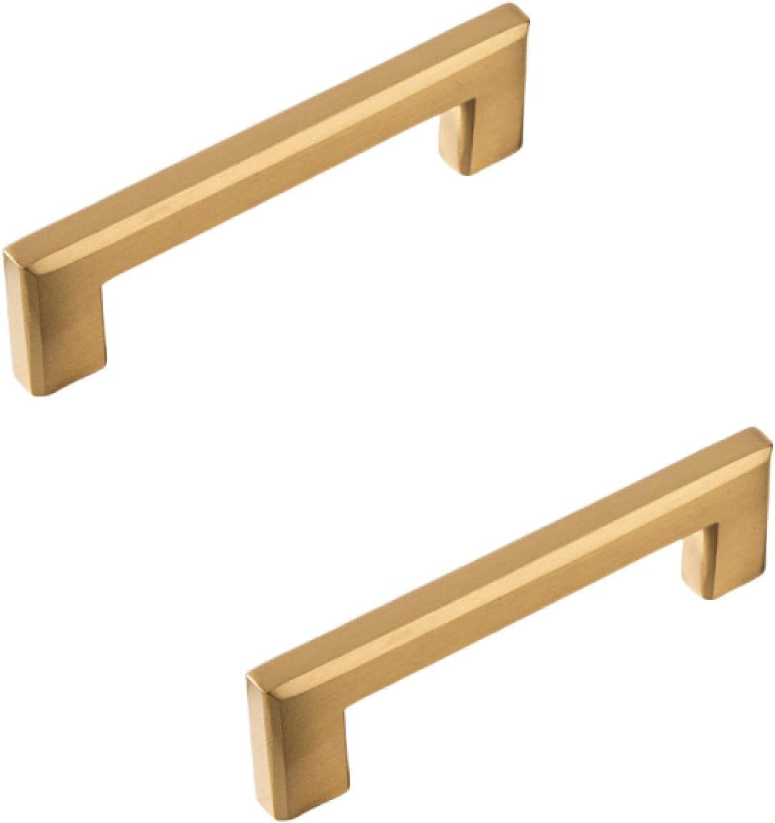 MNGHAYYR Solid Brass Cabinet knobs and Handles Handle 2Pack Full Copper Solid Brass Multicolor 96/128mm Hole(128mm Hole Pitch Copper Wire Drawing)