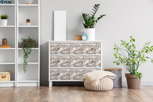 Vinilo decorativo para muebles de cocina con diseño de comida mate 3