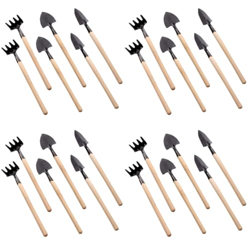 BESPORTBLE 6PCS Mini Garden Tools Set - Succulent Shovel - Miniature Shovels for House Plants for...