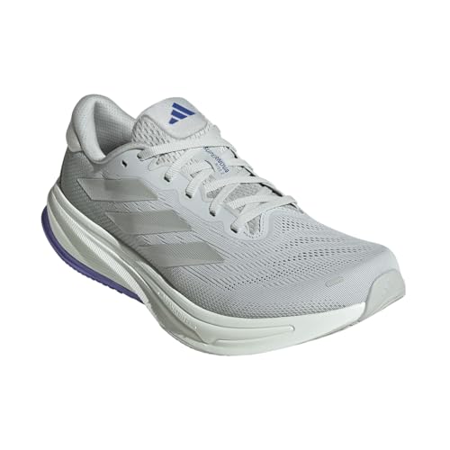 Image of Adidas, Mens, Supernova Rise 2 Running Shoes, Wonder Silver /Silver Green /Silver Green, 8, D - Medium