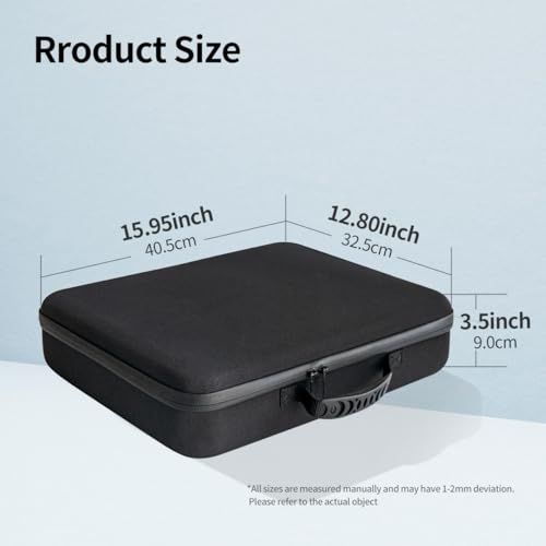 Starlink Mini Case, Hard Shell Travel Storage Bag with Customizable Shockproof Foam for Starlink Kickstand, Pipe Adapter, Cables & Power Supply - Durable Portable Protective Case2