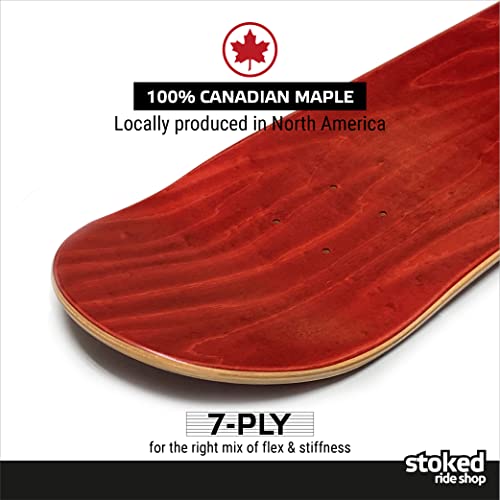Stoked Ride Shop Blank Skateboard Deck