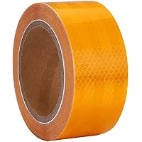 Bande Réfléchissante Autocollante 25m X 5cm - Rouge Et Blanc, Sécurité Nuit Pour Véhicules, Vêtements