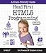 Head First HTML5 Programming( Building Web Apps with JavaScript) [HEAD 1ST HTML5 PROGRAMMING] [Paperback]