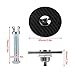 Hood Lock, 2pcs Car Universal Carbon Fiber Engine Hood Cover Lock Key Pin Kit Quick Release Hood Safety Pin Engine Bonnet Lock Kit with Keys