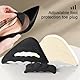Fersenpolster Fersenschutz für Schuhe Ballenpolster Vorfuß High Heel Cushion Pads 10 Paar Schuhzubehör Fersenkissen Zehenpolster Hackenpolster Klebepolster Einlagen für zu Große Schuhe Verkleinern