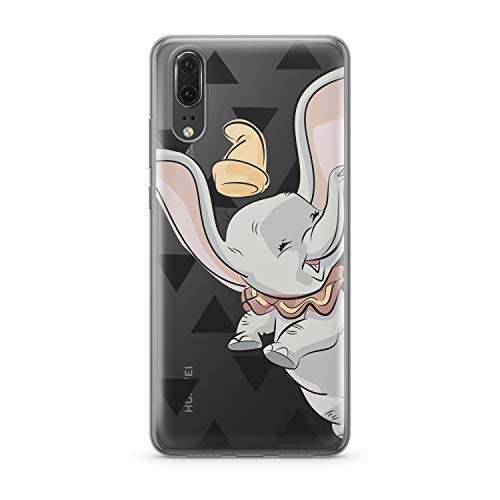 Housse silicone Huawei P20 Finoo Dumbo étui souple transparent et léger