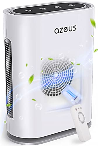 One-Day Sale: Up to 50% Off AZEUS True HEPA Air Purifier for Home, up to 1080 sq ft Large Room, UV light  Auto Mode 